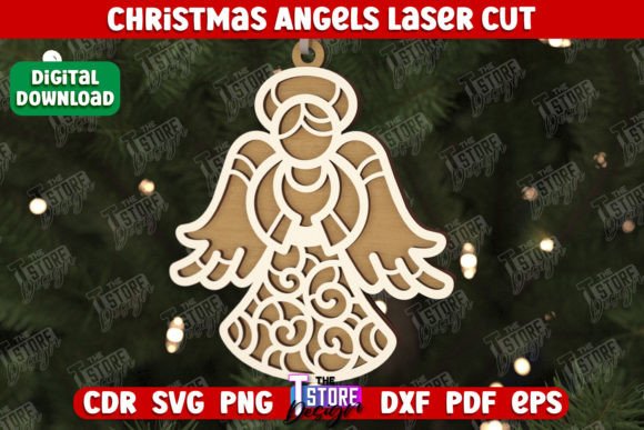 Christmas Angel Christmas Tree Toy CNC Winter Amp Review