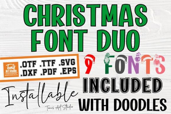 Christmas Duo Bundle: A Display Design Asset for Holiday Content