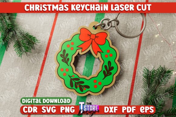 Christmas Keychain Xmas Wreath CNC: A Winter Amp Design Review