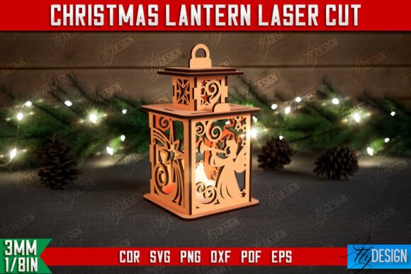 Christmas Lantern 3D Shadow Lantern Winter Amp Review
