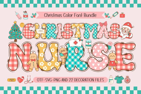 Christmas Nurse Font Review: Is This Color Font Right for Your Client?