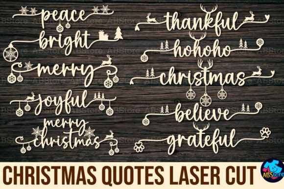 Christmas Quote Laser Cut for Winter Amp Projects: A Review for Real Crafters