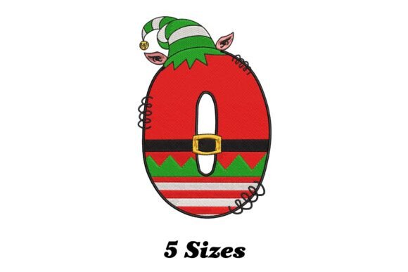 Elf Letter O Christmas Embroidery Review