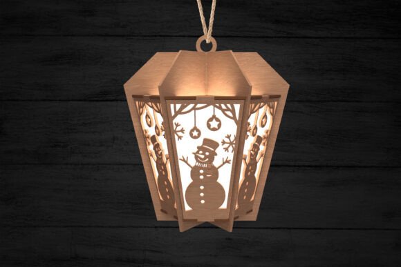 Festive Snowman Christmas Lantern Embroidery Review
