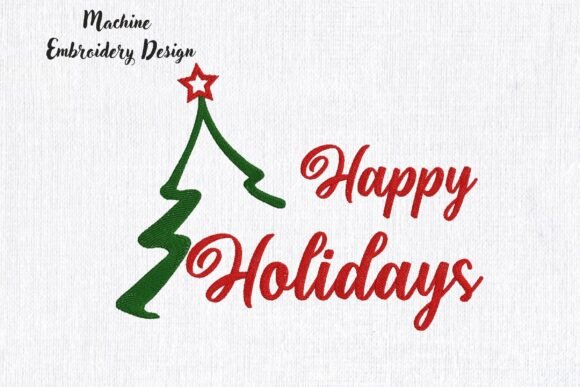 Happy Holidays Christmas Tree Review for Digital Sellers