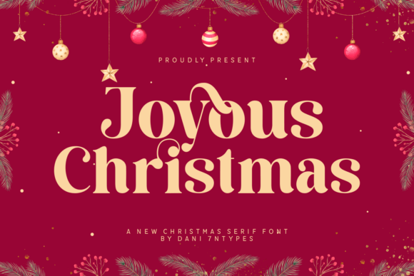 Joyous Christmas: A Designer's Perspective on Holiday Embroidery