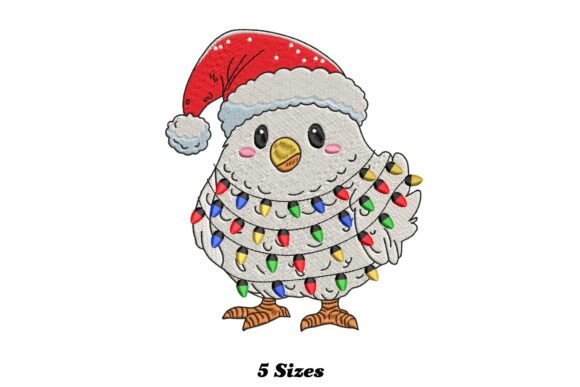 Lighting Chicken Christmas: A Designer’s Stitch Test