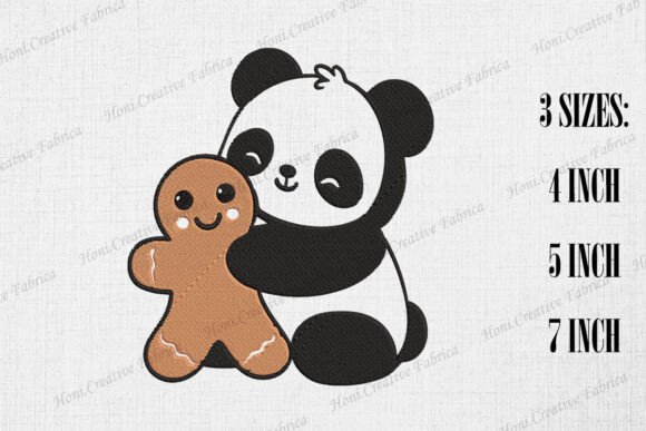 Panda Hugging Gingerbread Man Christmas: A Designer’s Review for Local Business Branding