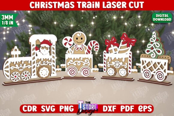 Santa s Christmas Train Holiday Gifts and Winter Amp