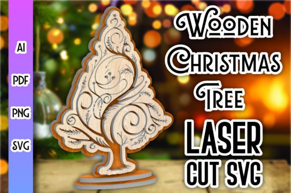 Standing Wooden Christmas Tree 5: A Designer’s Review for Winter Amp Campaigns