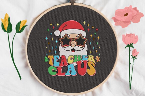 Teacher Claus Christmas: A Festive Graphic Design Asset Review